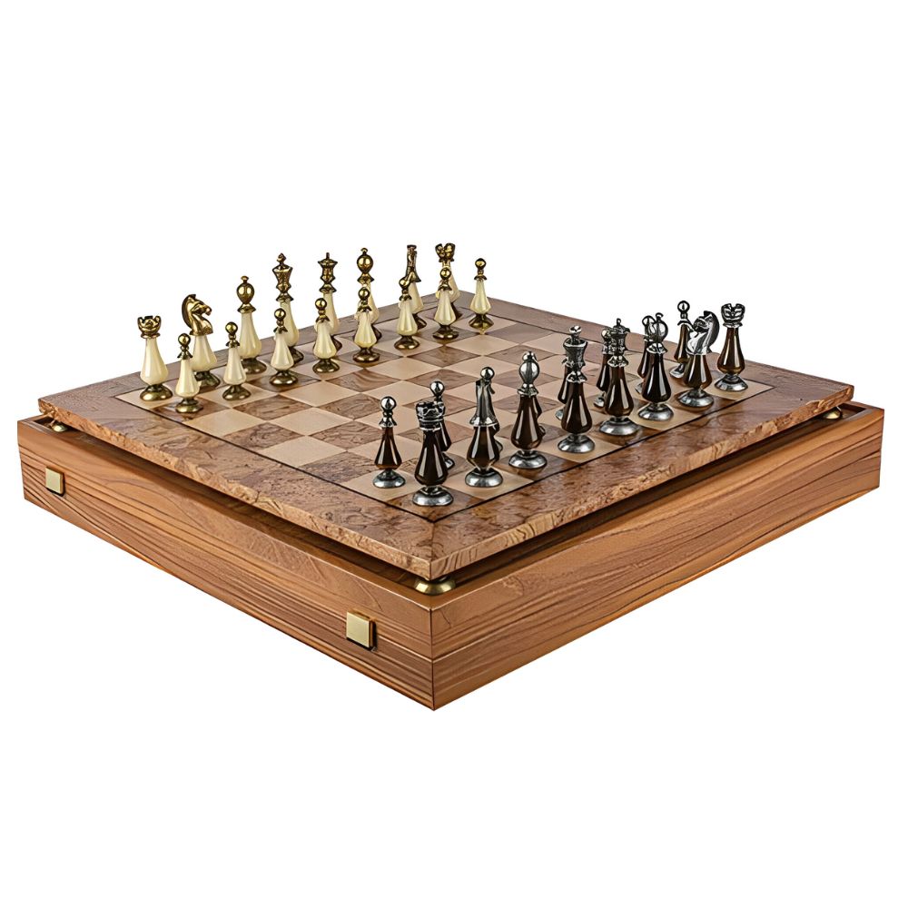 SW60A50J Pearl/Metal Chess 50×50սմ – Շախմատ